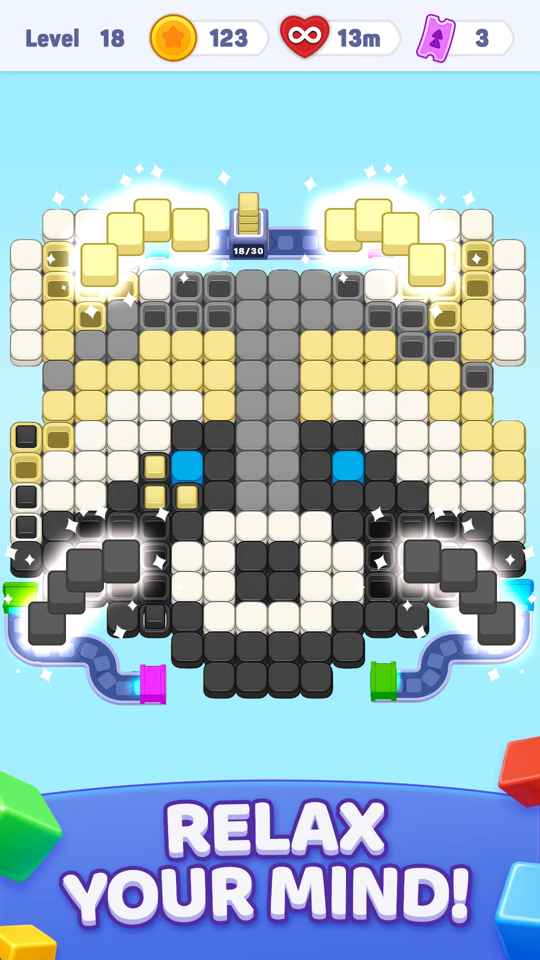 Color Cube Match: Sort Puzzle screenshot