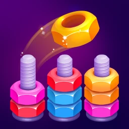 Biểu tượng Nut Sort: Color Sorting Game